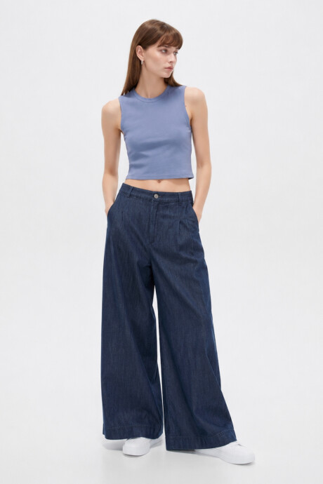Tops Uttol Azul Grisaceo