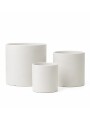 SET 3 MACETAS CERAMICAS MINIMALISTAS SET 3 MACETAS CERAMICAS MINIMALISTAS