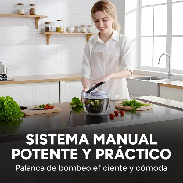 Deshidratador de Alimentos Vegetales Frutas 3L 21x15cm Variante Transparente