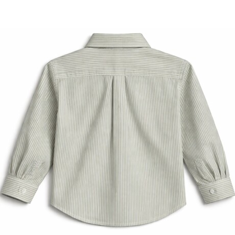 Camisa De Niño Rayas Verde