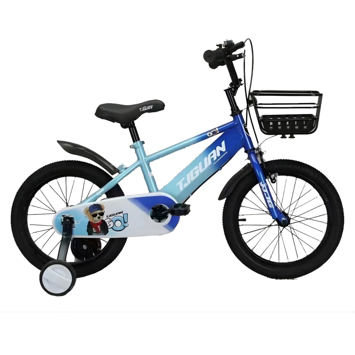 Bicicleta Infantil Modelo Tiguan Rodado 14 tipo chivita - Azul 