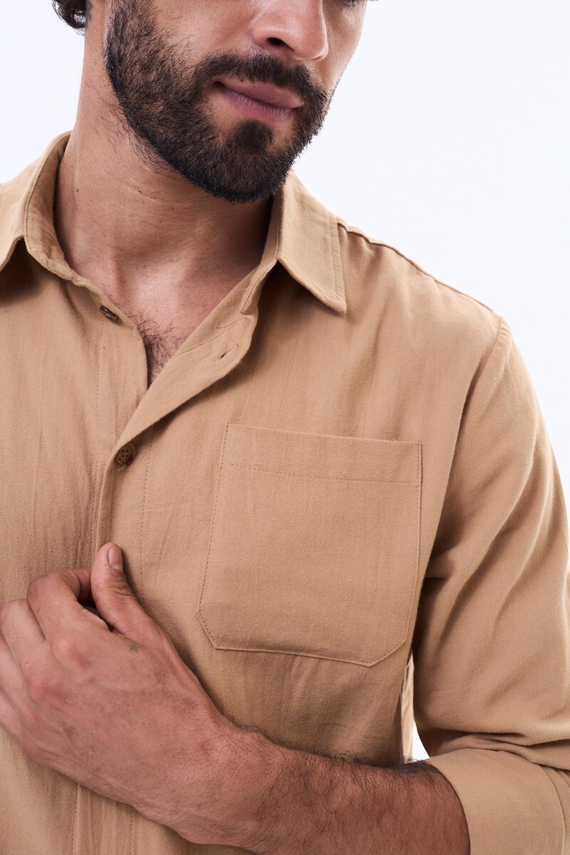 Camisa Minas Camel
