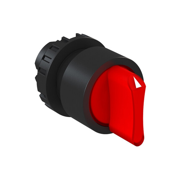 Cabezal selector 2 pos. luminoso rojo IP66 WE5272