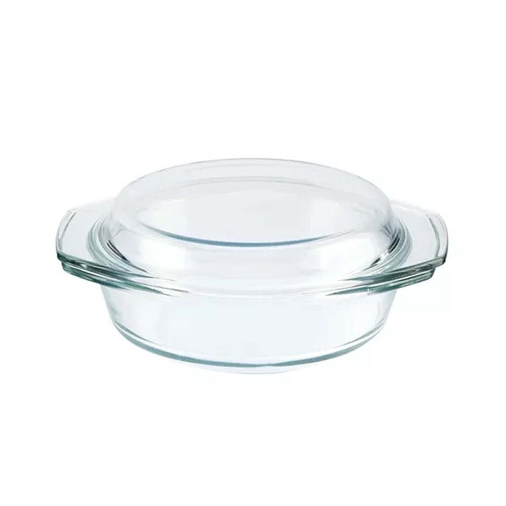 Cacerola borosilicato con tapa 3 L 27x12 cm Cacerola borosilicato con tapa 3 L 27x12 cm