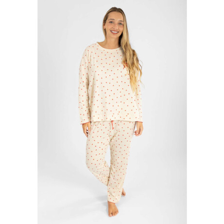 Pijama bonjour heart Marfil