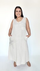 Vestido Elion Beige