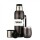 Kit Termo 1LT Con Base De Silicona + Mate De Acero Con Tapa Negro Metalizado