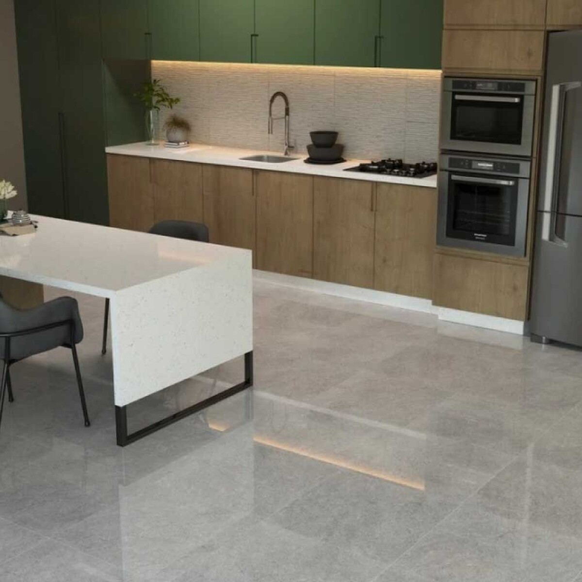 Cerámica Gres Pulido Griggio - 1.62m2 