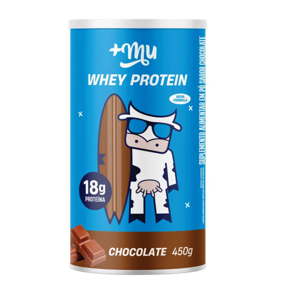 MAIS MU WHEY PROTEIN CHOCOLATE 450 GR única