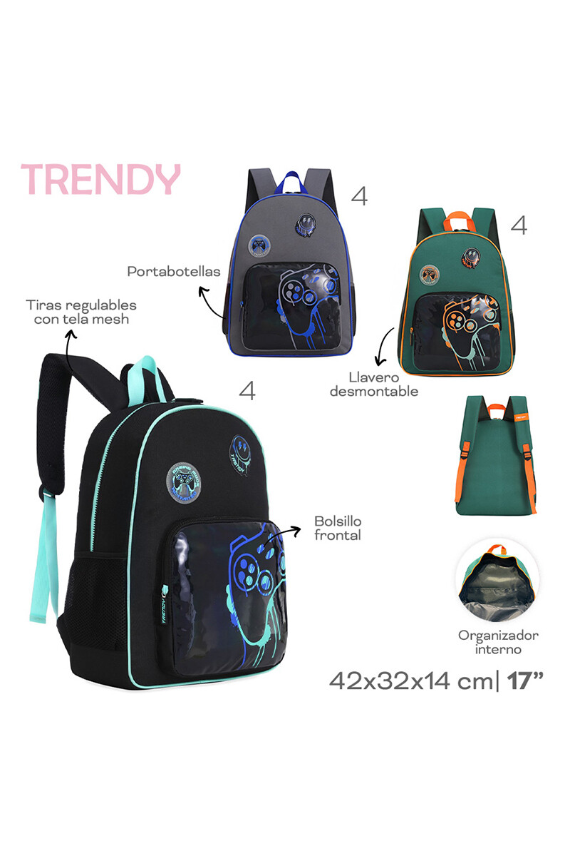 Mochila Trendy Negro