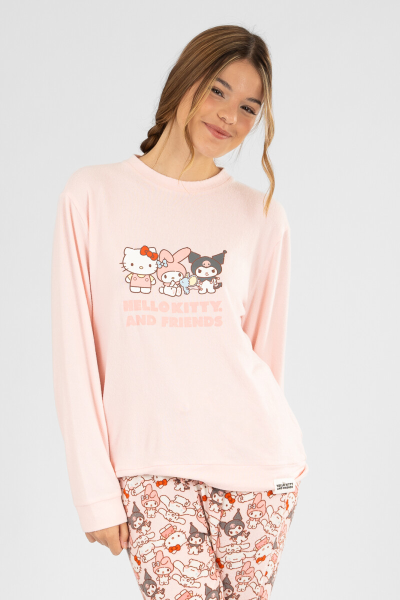 Pijama hello kitty hacci Rosado