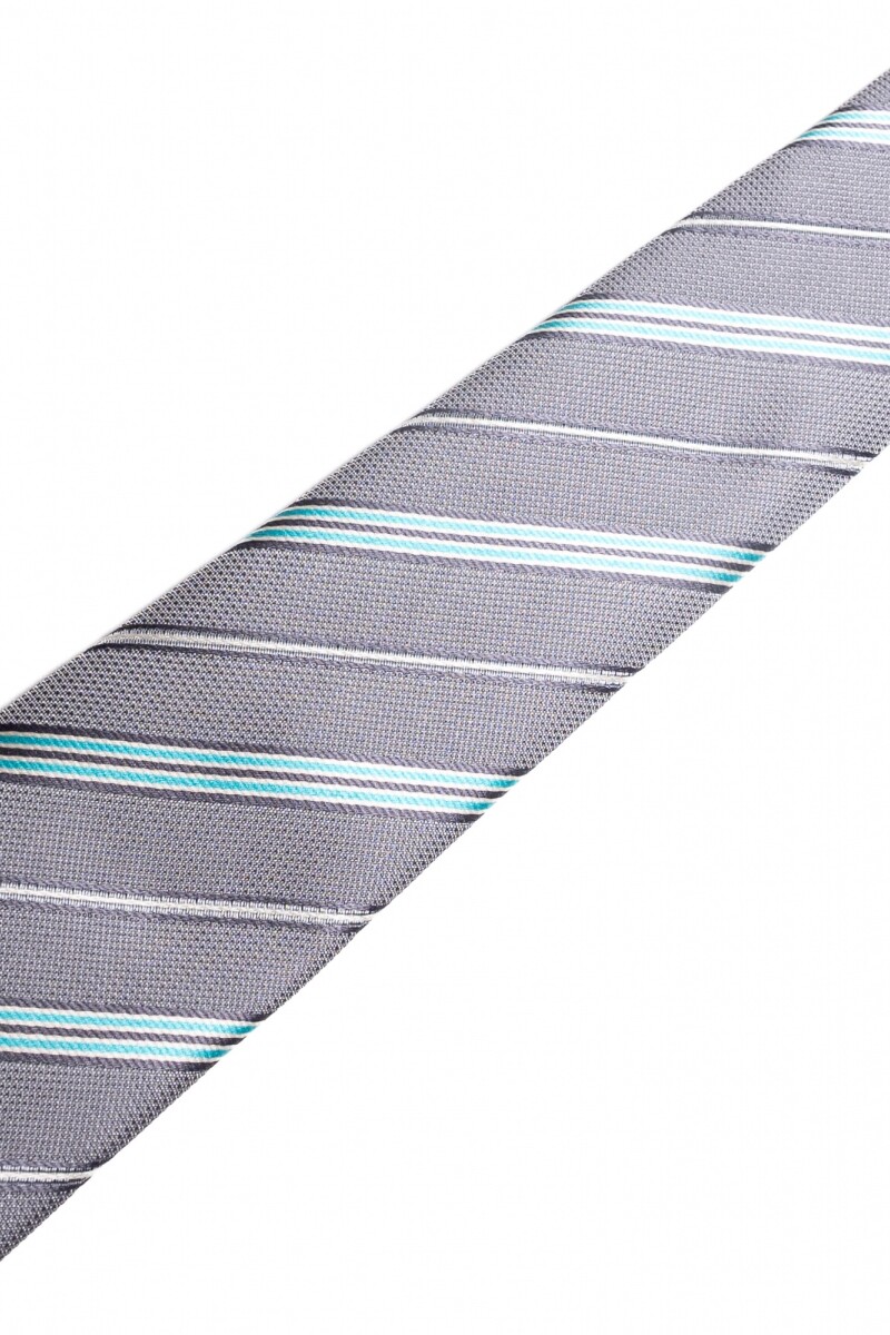 Corbata 8 cm RAYA GRIS