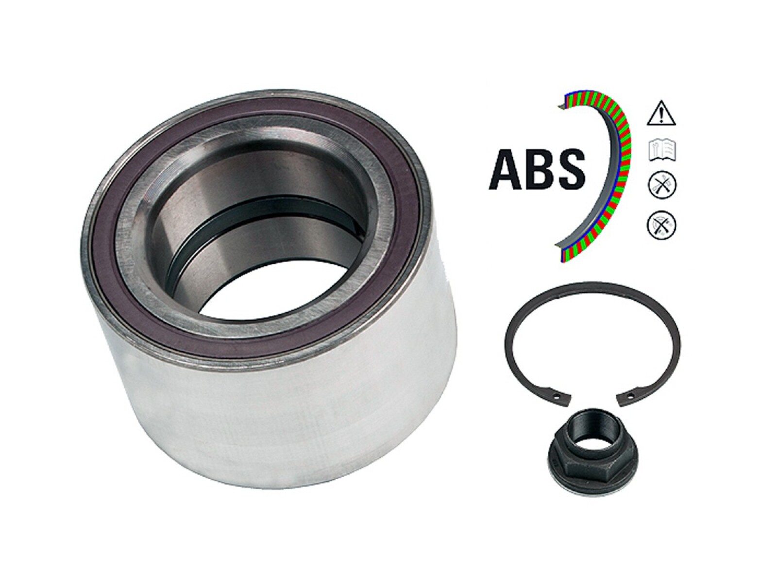Rueda Del Rod Doble HileraFiat Ducato Iveco Daily 30-130 Furgon/Daily 50-170 Minibus/Daily 55-170 Furgon 13-25 int.Ø55x ext.Ø9 