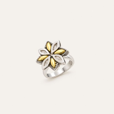 Anillo Lili - Plata y Oro Anillo Lili - Plata y Oro