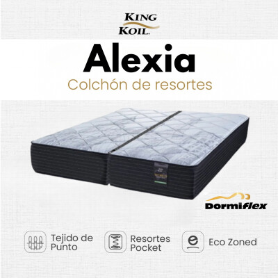 Colchón Alexia con Cierre - Queen 160x200