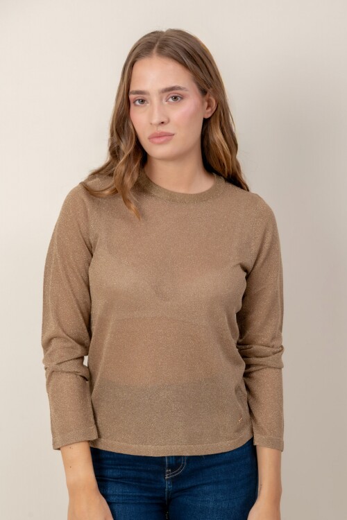 Sweater lurex Dorado