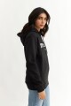 Hoodie estampado - UNISEX NEGRO
