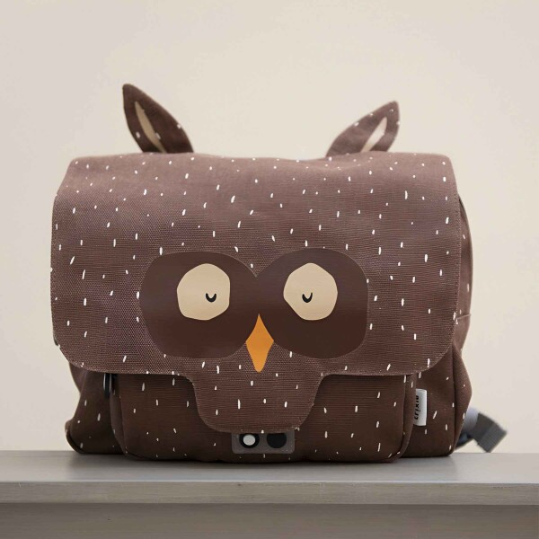 Mochila Escolar Divertida Trixie Infantil Diseño De Animales Diseño Búho