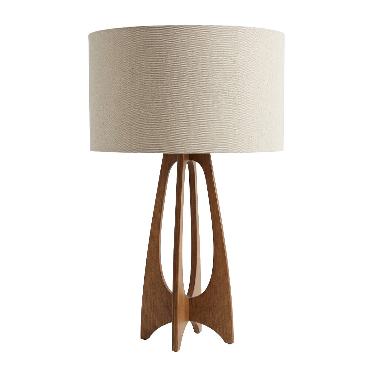 LAMPARA IMBUIA CUP BEIGE CL/MARRON P/MESA 
