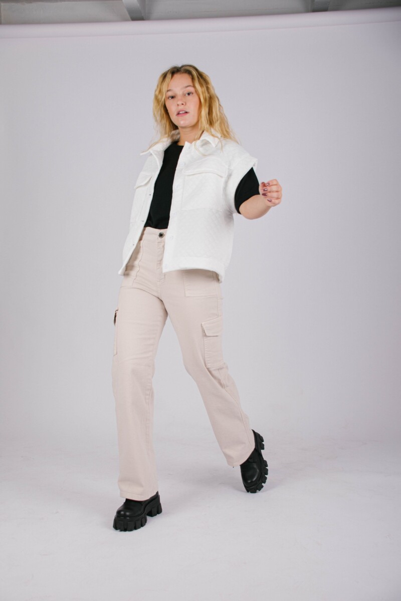 Jean Marine cargo Beige