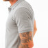 REMERA PIQUE CUELLO POLO 1801 Gris Melange