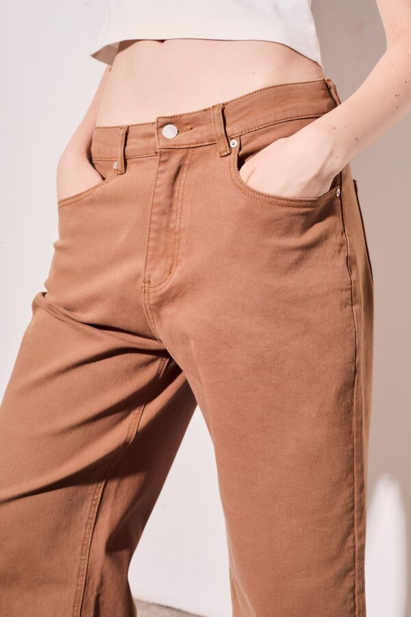 Jean Wide Camel