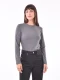 REMERA MILAN GRIS MELANGE O