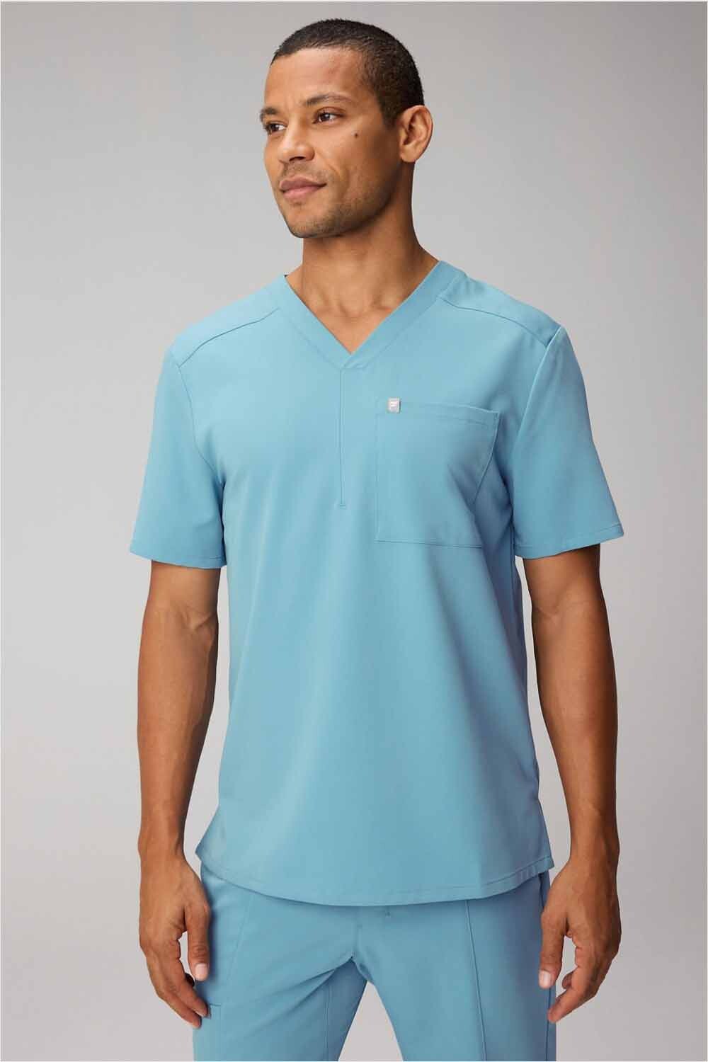 Polo Helix Scrub Hombre Wave