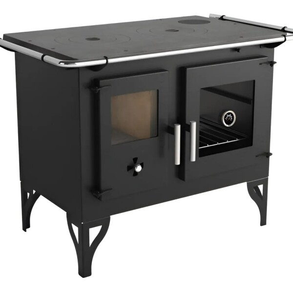 Cocina Calefactor A Leña 115 M2 Metavila F700F | Doble Combustion Cocina Calefactor A Leña 115 M2 Metavila F700F | Doble Combustion