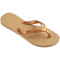Sandalias Havaianas Elegance Mujer Dorado