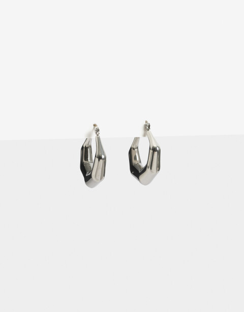 Aros Argollas Metal Argollas De Acero - Plateado