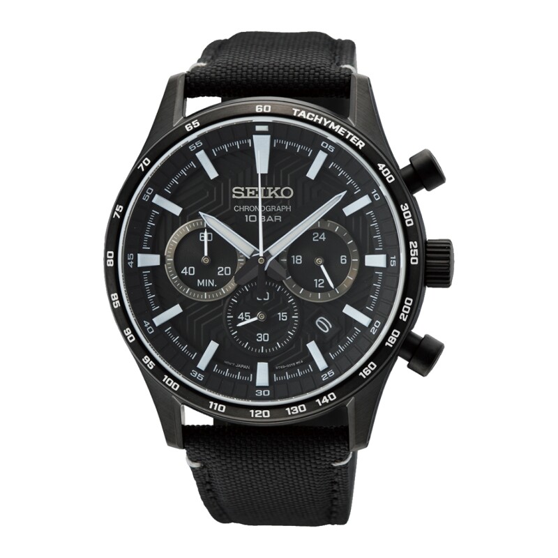 Reloj Seiko SSB417P1 para hombre Negro