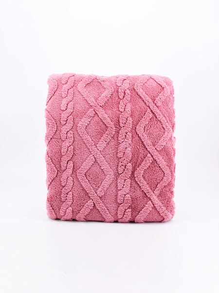 FLANNEL TRAMA ROMBOS BORDEAUX