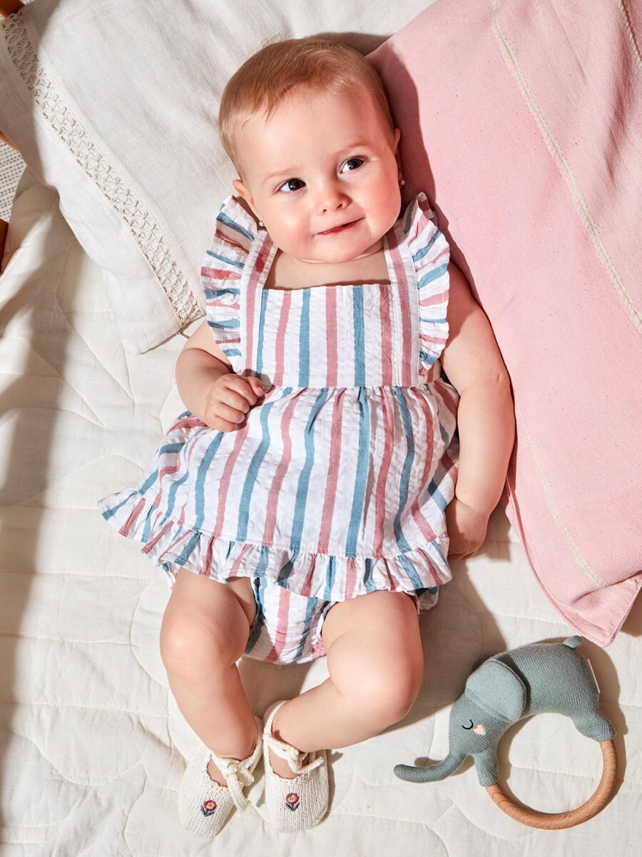 Vestido Estampado Blanco