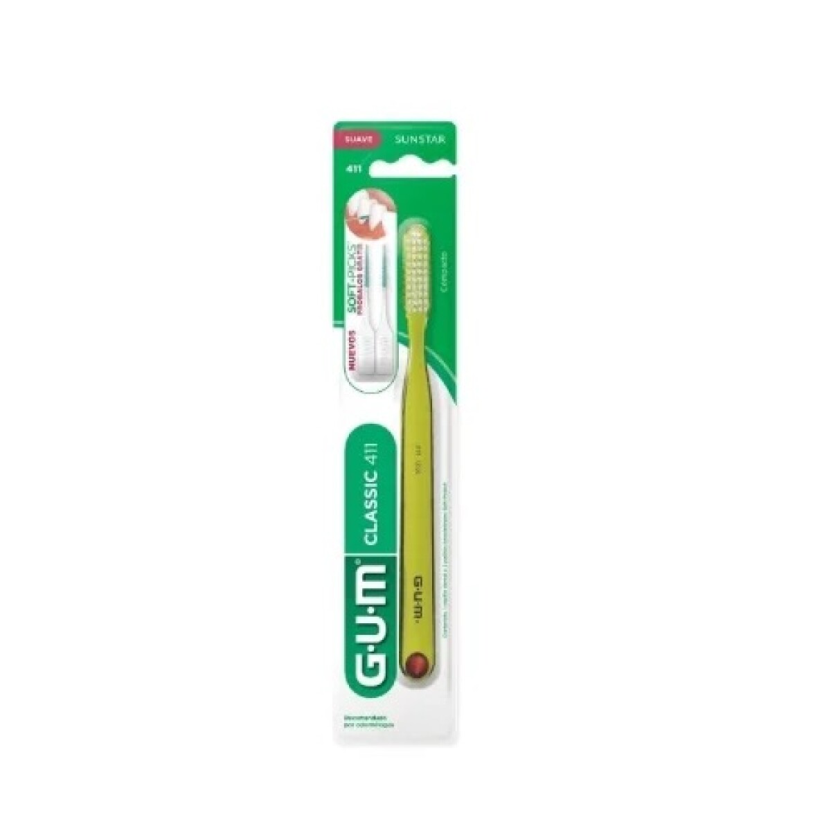 Cepillo Dental Gum Butler Classic Suave 411 1 Un 