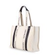 Tote Bag Malasia Crudo C/Negro