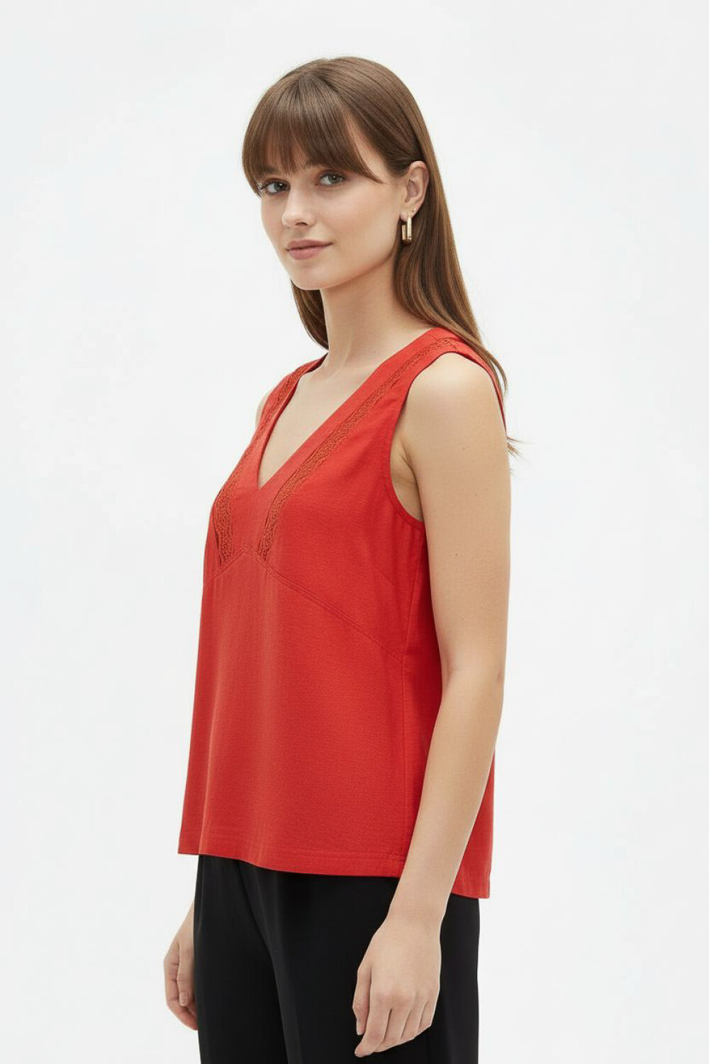 Musculosa Riba Rojo