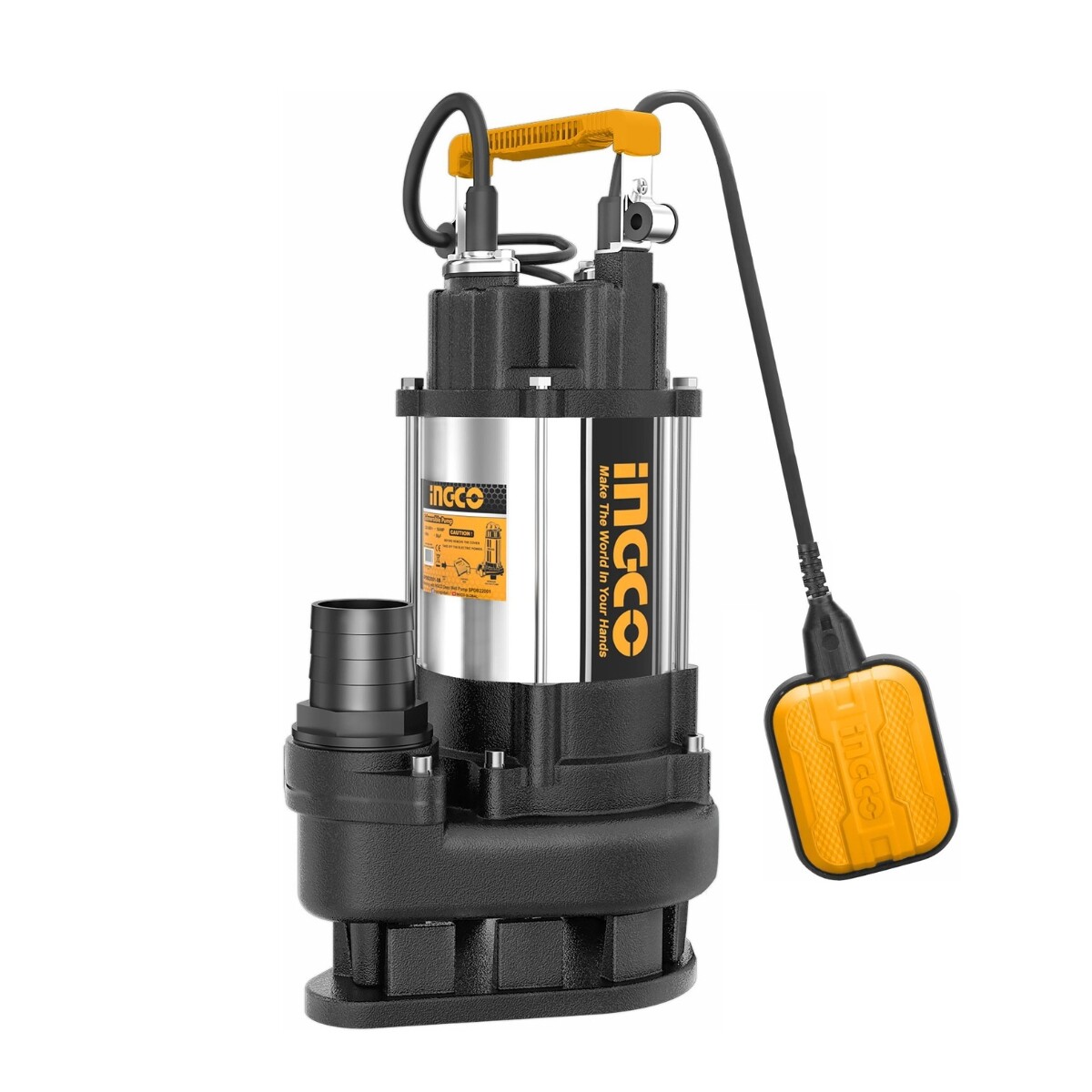 Bomba Sumergible Pozo Negro Ingco SPDS11008 1100W 