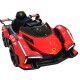 Auto de Carreras Infantil a Batería F1 Rojo