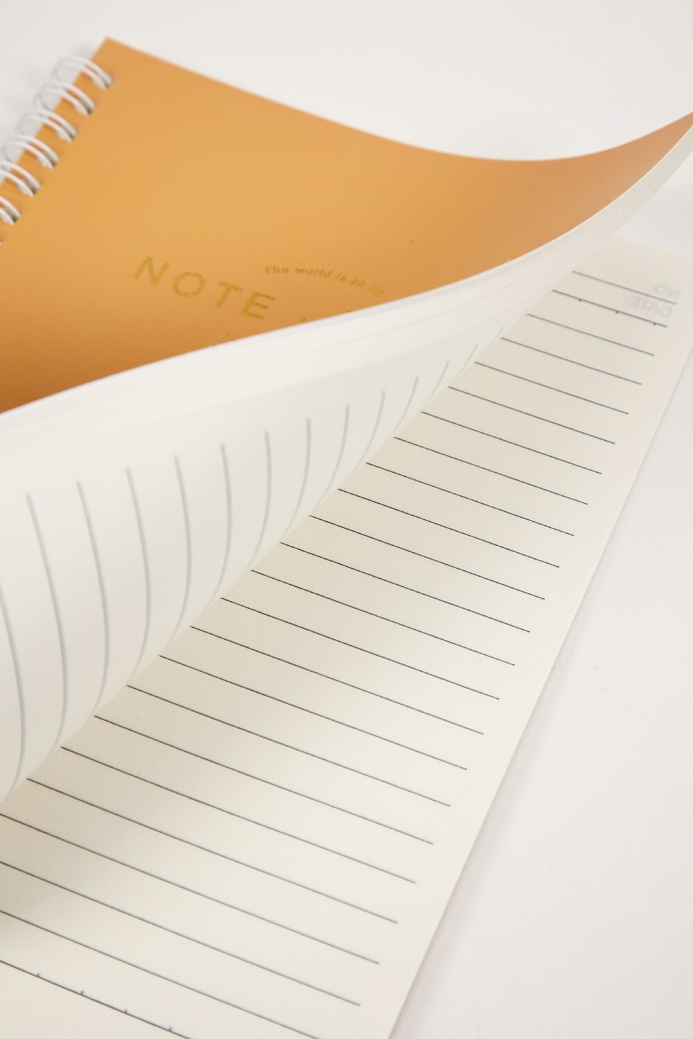 Cuaderno Note.book 70 G 80 Hojas Naranja