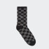 Medias Vans Checkerboard Crew Negro