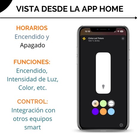 Apple Cinta Rgb 5mts Smart Wifi Apple Cinta Rgb 5mts Smart Wifi