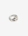 Anillos Medianos y Grandes Metal Anillo Metal Bold - Plateado Rodio