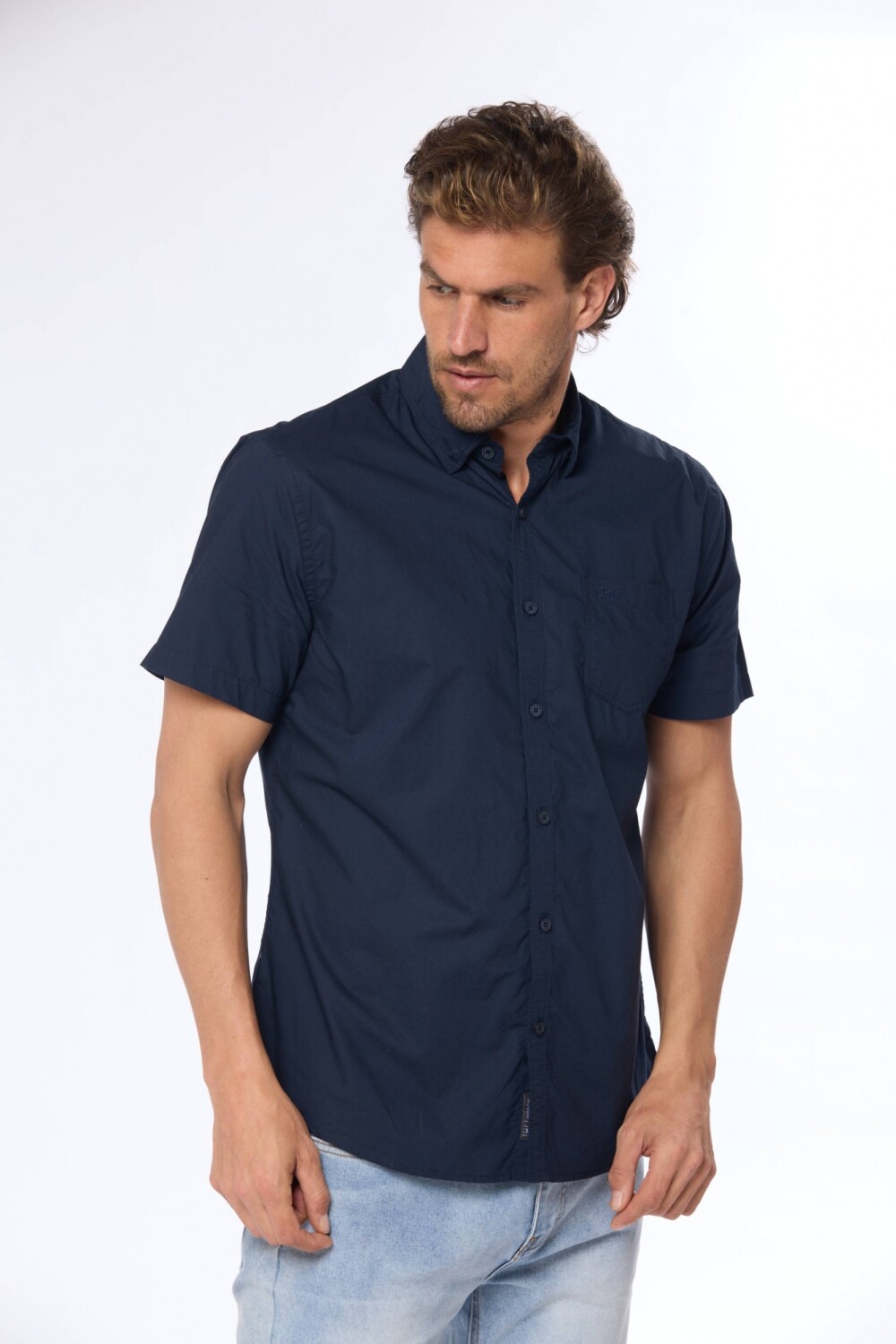 CAMISA LISA Azul