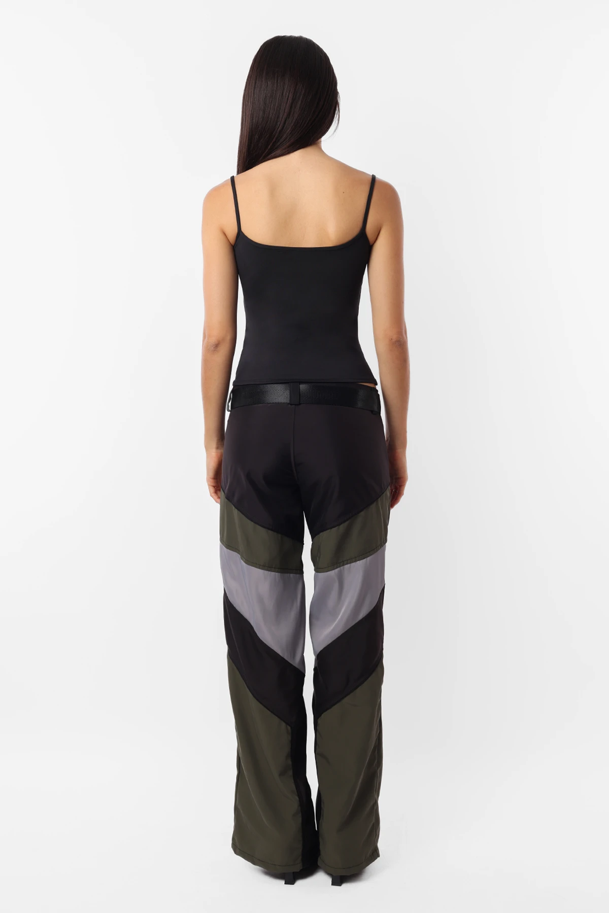 Pantalon Career VERDE/NEGRO/GRIS