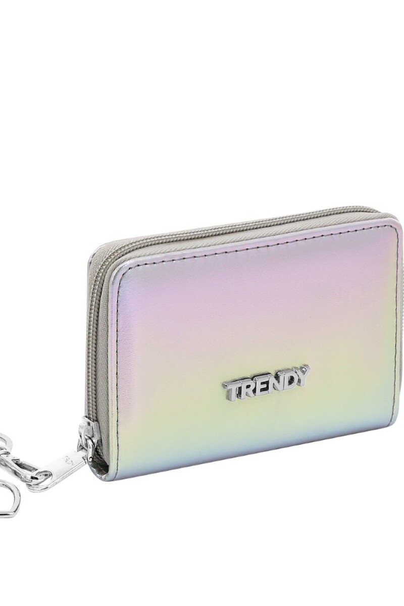 Billetera Trendy Plateado
