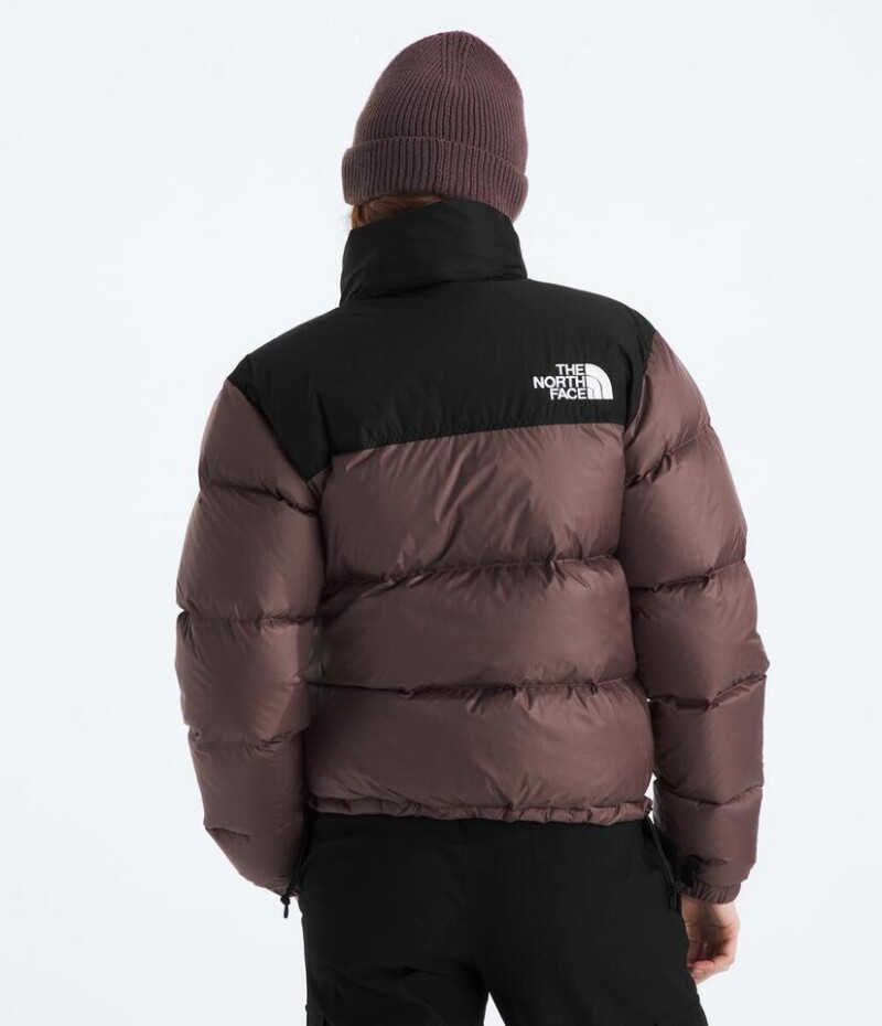 Campera de Pluma 1996 Nuptse mujer Tawny Quartz/tnf Black