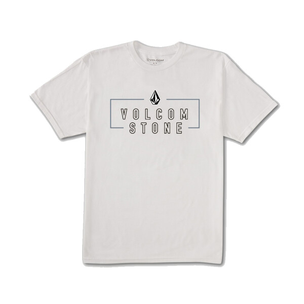 Remera Volcom Simpleton Blanco