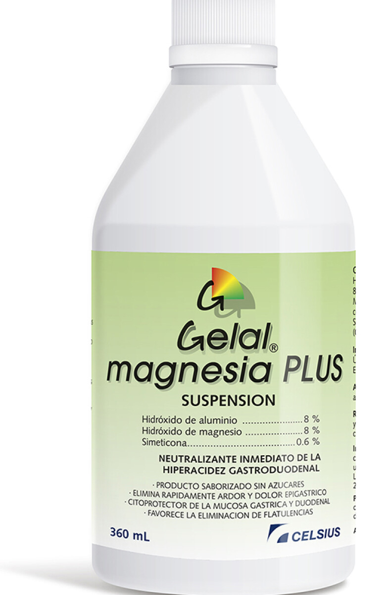 Gelal suspensión - Magnesia Plus 360 ml 