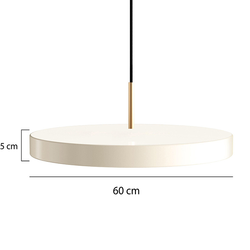 ACGF600 Luminaria LED Colgante Florence Grande Blanco 48W